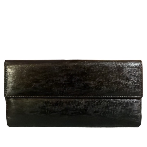 Gucci Limited Edition Horsebit Clasp Black Bifold Long Wallet Host Pick - Picture 5 of 13